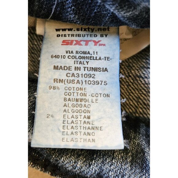 Vintage Energie Sixty Men's Jeans Straight Size 32 *Fits Like 30" Italy Designed - Picture 11 of 16